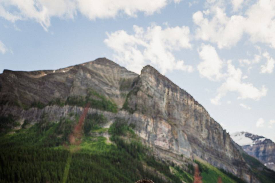 Lake Louise engagement photos