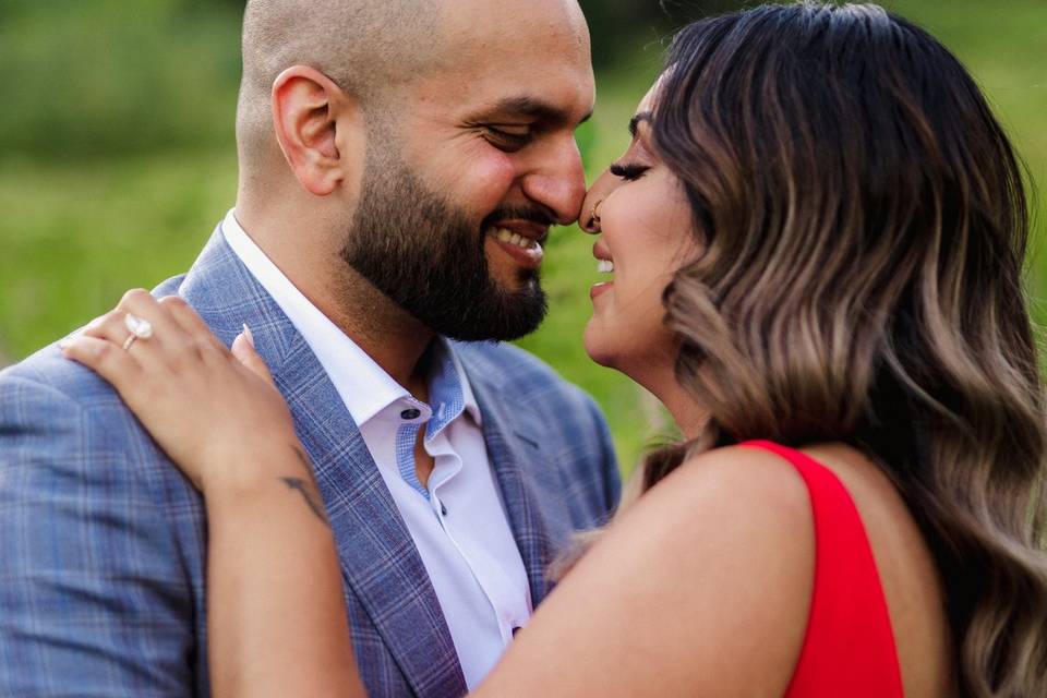 Emerald Lake engagement photos