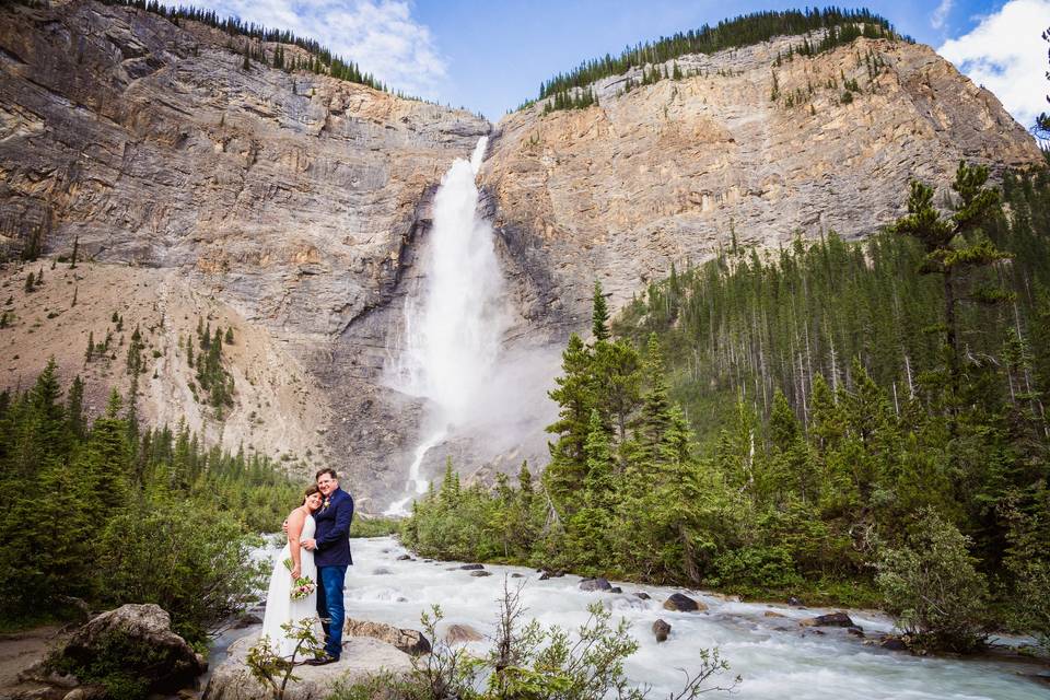 Canmore Ha Ling wedding