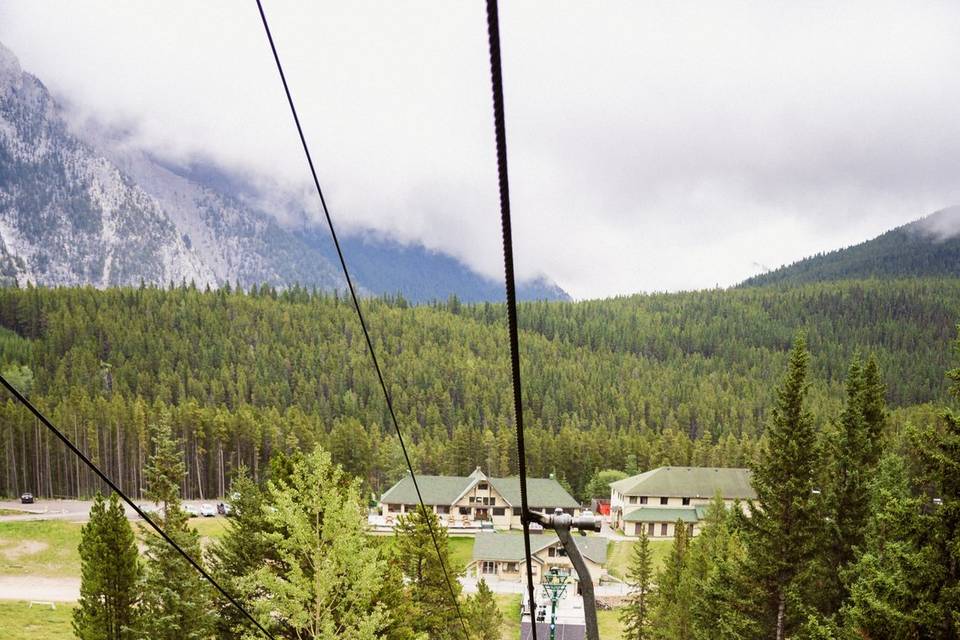 Banff engagement photos