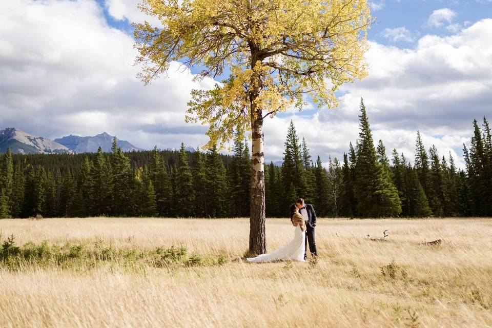 Banff engagement photos