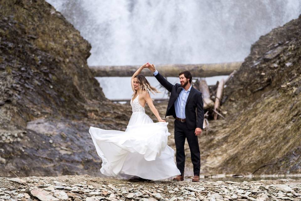 Banff engagement photos