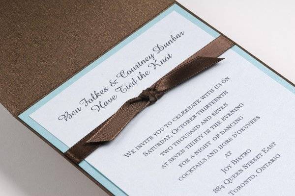 Social Notes Custom Invitations