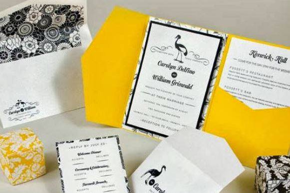 Social Notes Custom Invitations