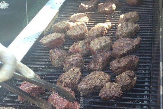 Steaks on the BBQ