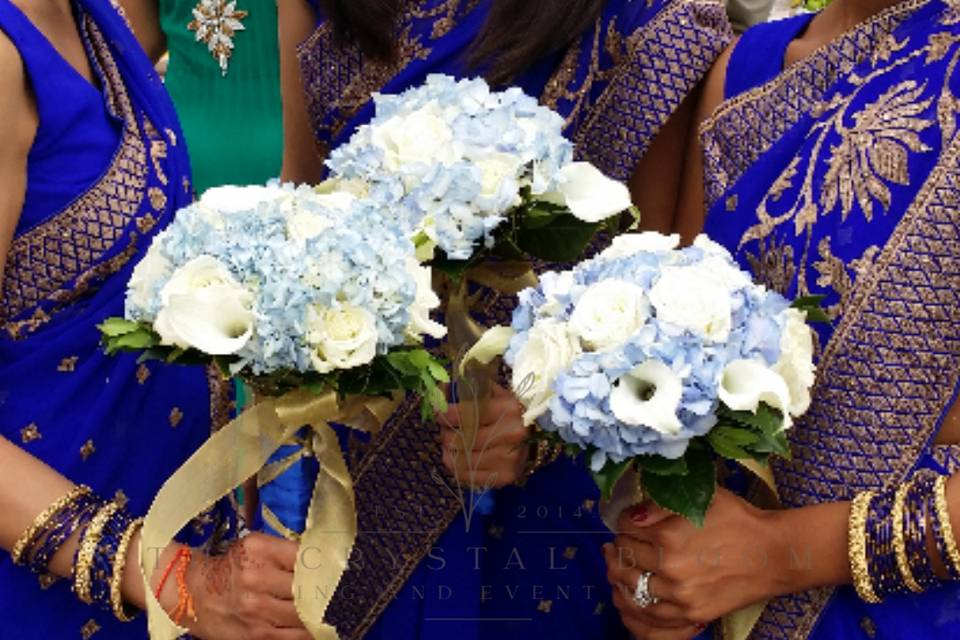 Blue Bouquets