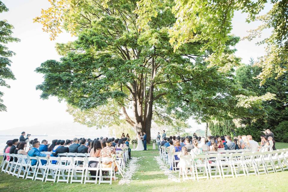 Brock house wedding