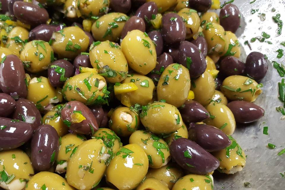 Herbed Fresh Olives!