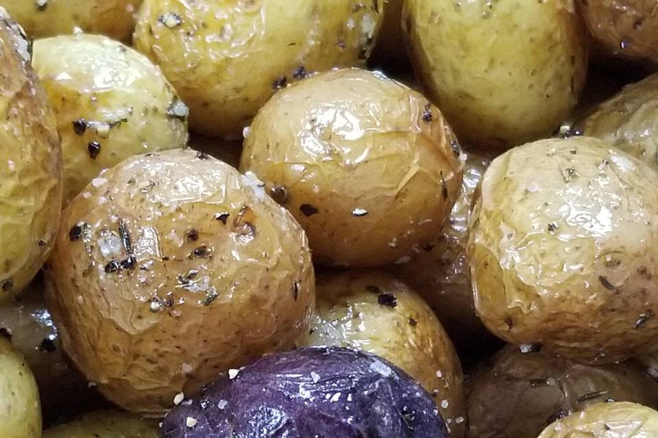 Tri-Color Roasted Herb Potato
