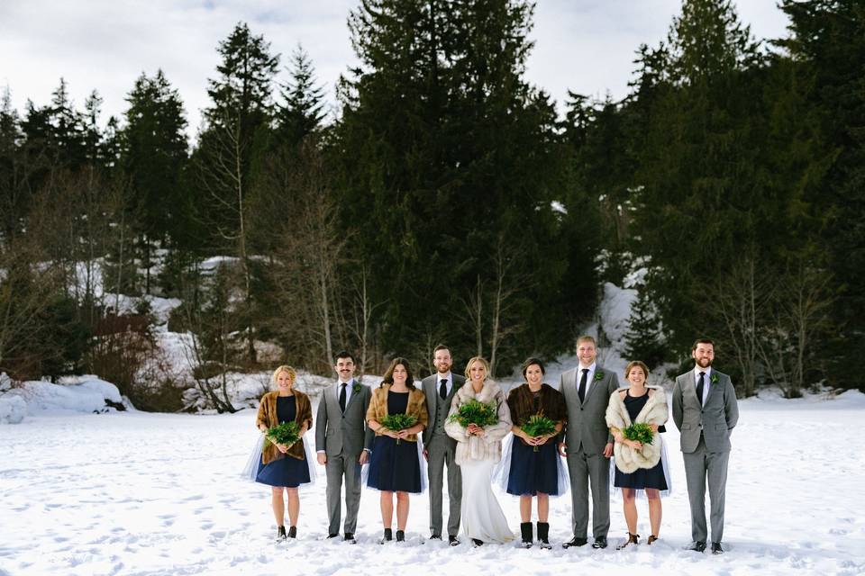 Winter wedding at nll