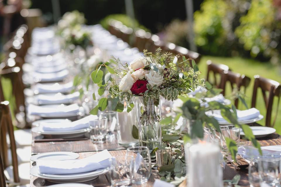 Table top decor, rosegold