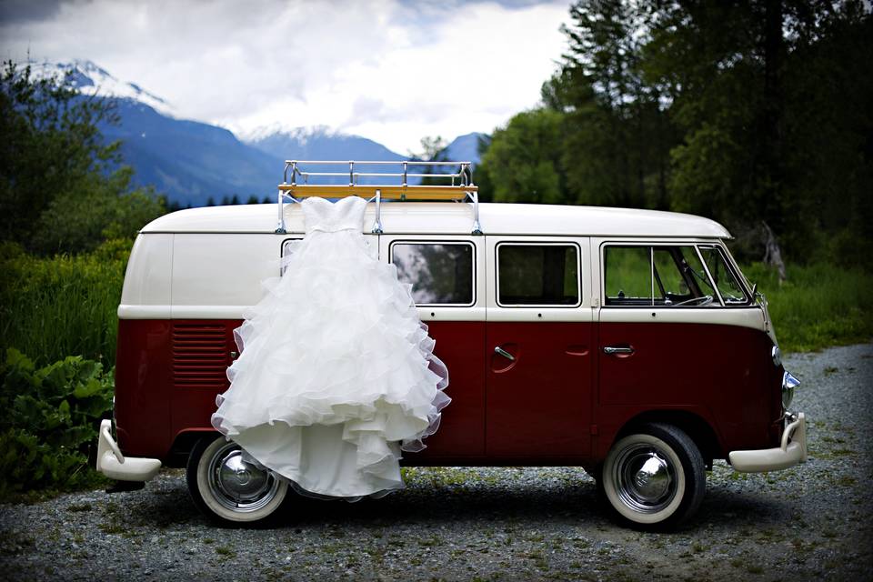 Mountain top elopement