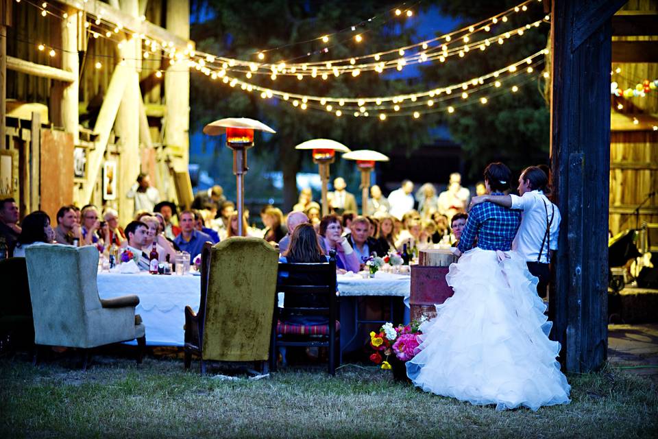 Farm wedding