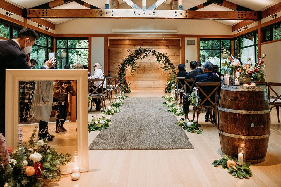 Ceremony details, Brew Creek