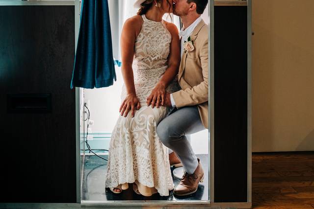 Retro photo booth