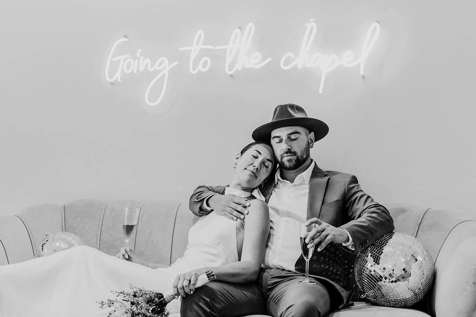 Just married