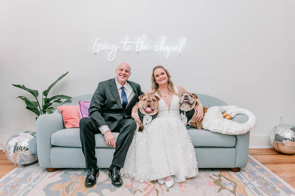 Just married