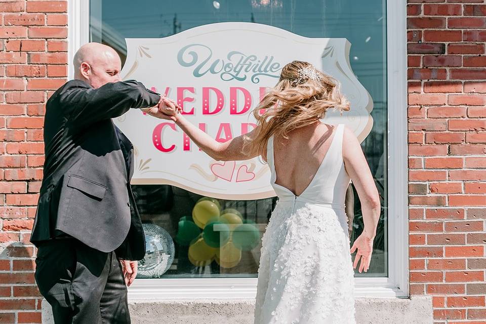 Just married