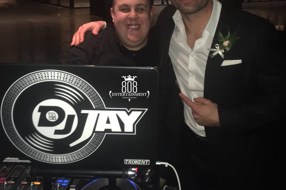 808's DJ Jay w/ Joey Votto