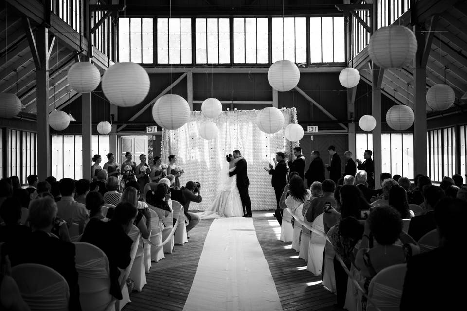 Acton, Ontario wedding ceremony