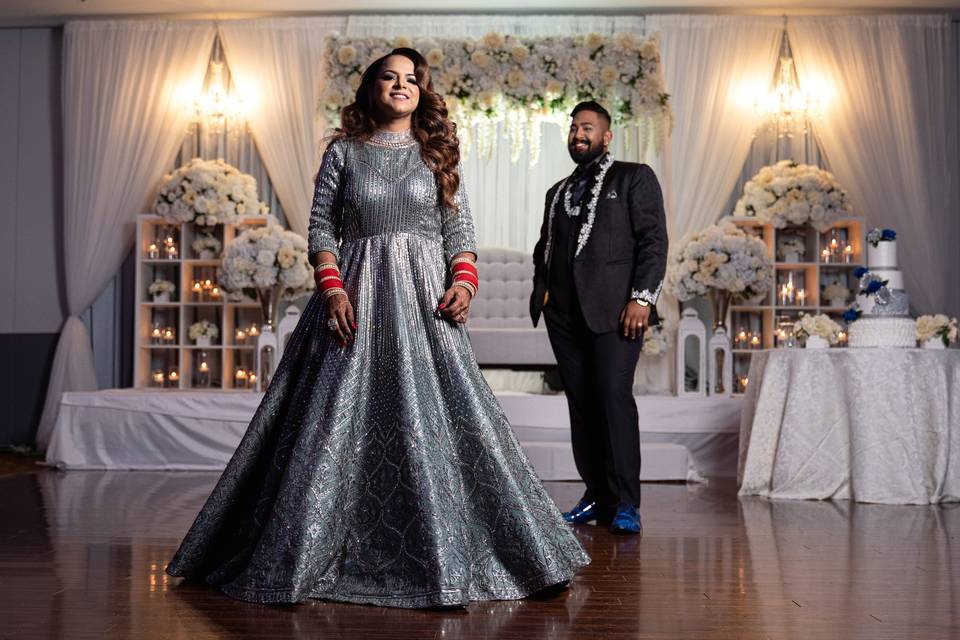During the reception