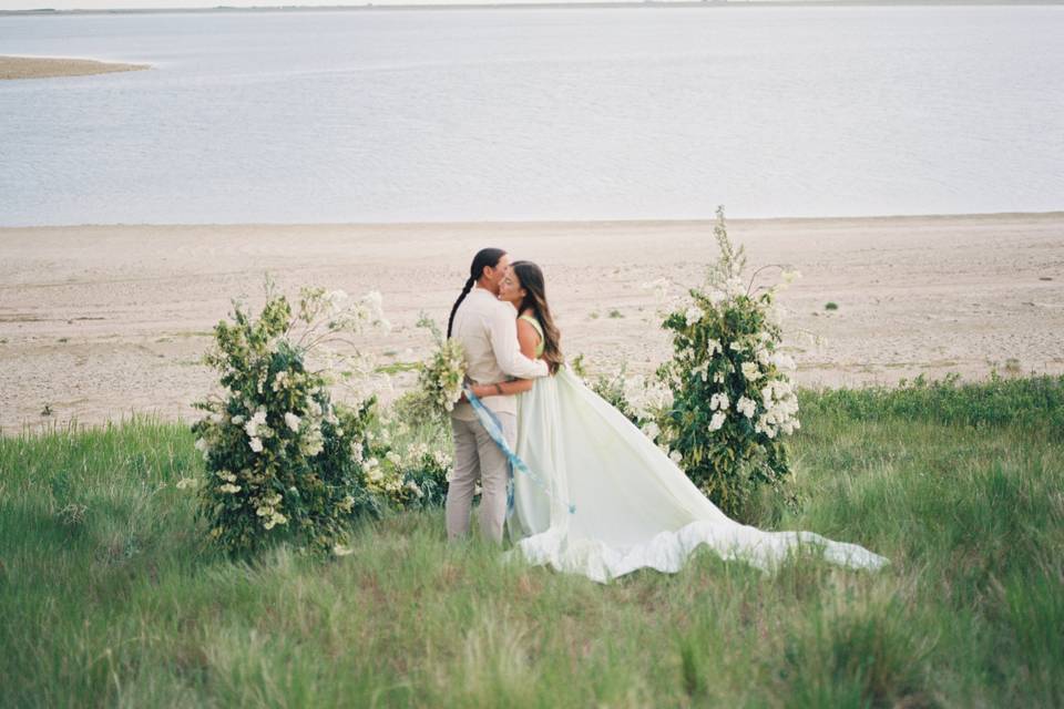 Seaside ceremony