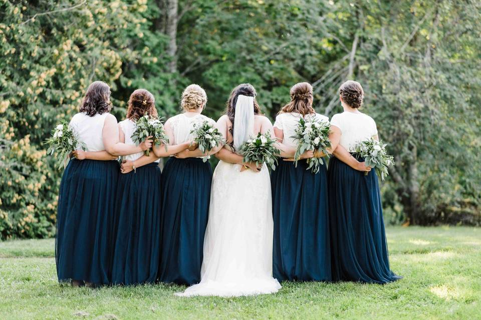 Bridal Party, Wedding Photo