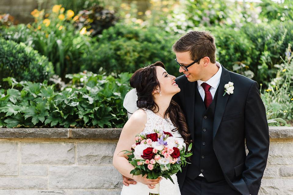 Bride & Groom, Wedding Photo