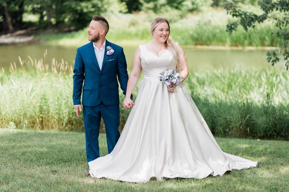 Bride & Groom, Wedding Photo