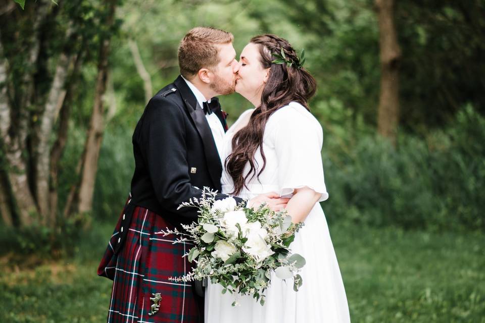 Bride & Groom, Wedding Photo