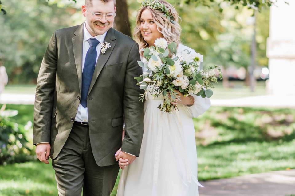 Bride & Groom, Wedding Photo