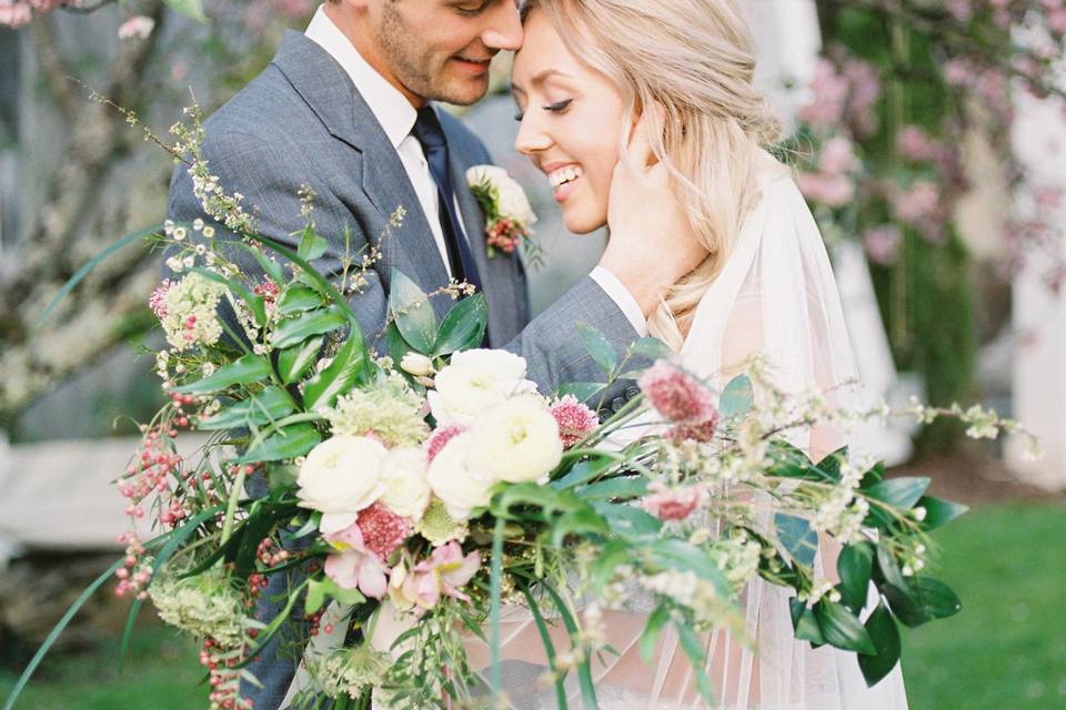 Bride & Groom, Wedding Photo