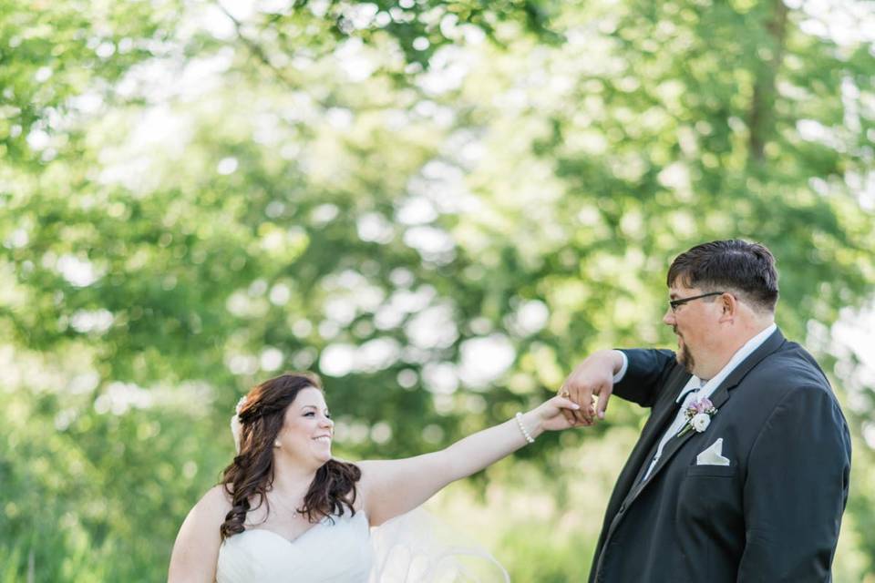 Bride & Groom, Wedding Photo