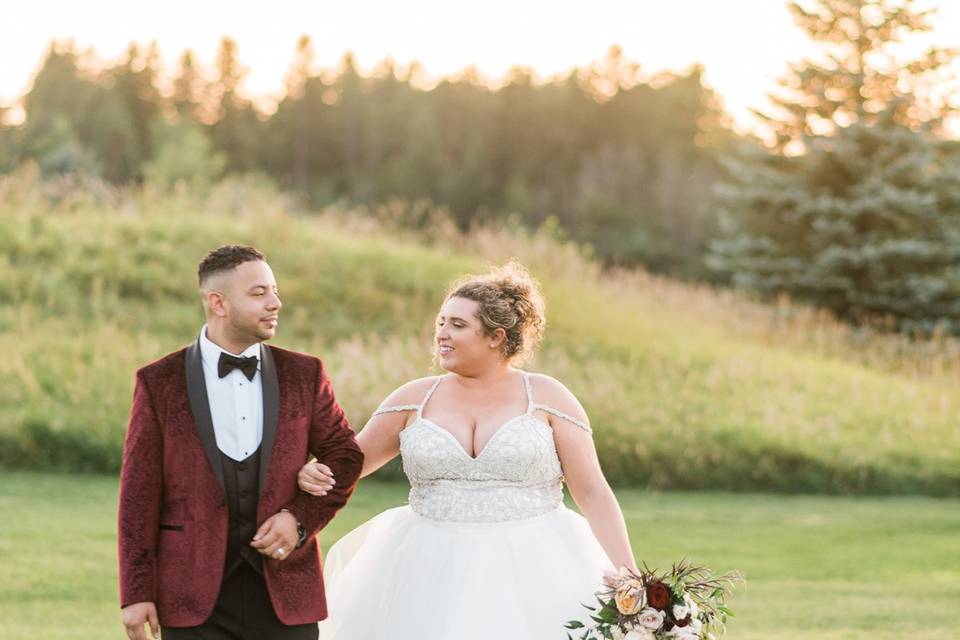 Bride & Groom, Wedding Photo