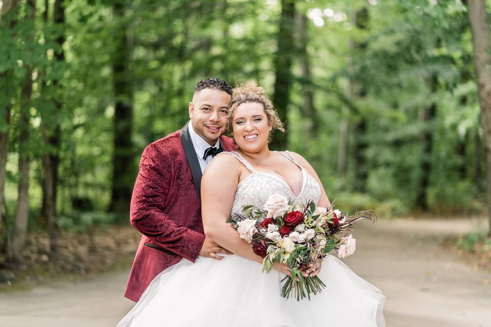 Bride & Groom, Wedding Photo