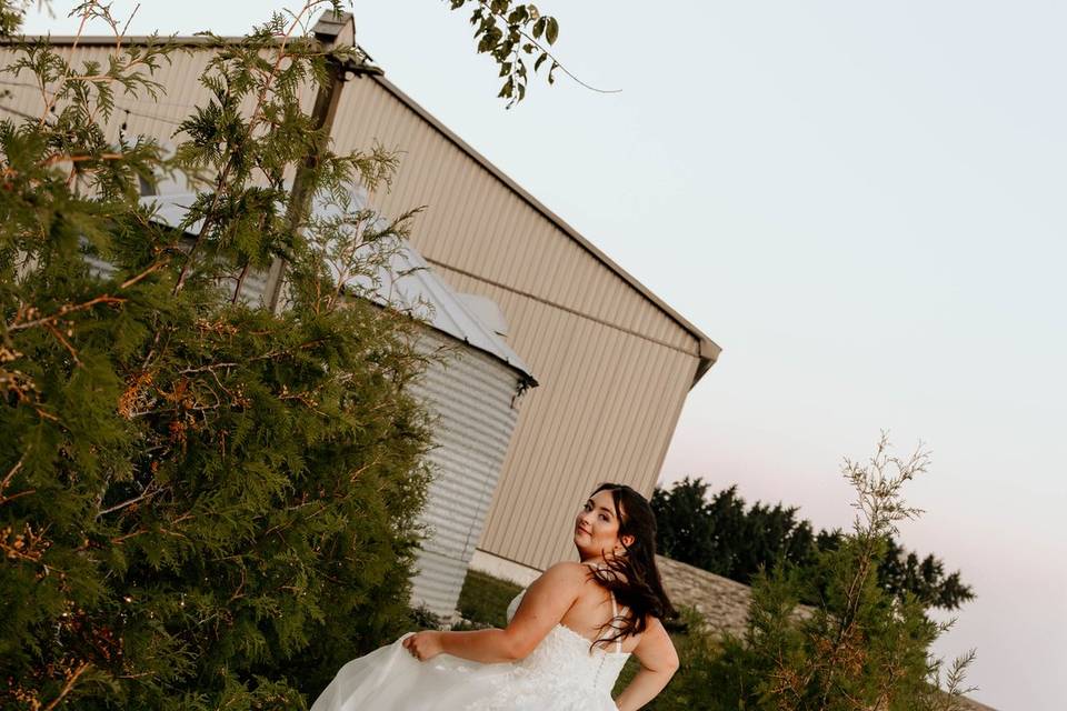 Bridal portrait
