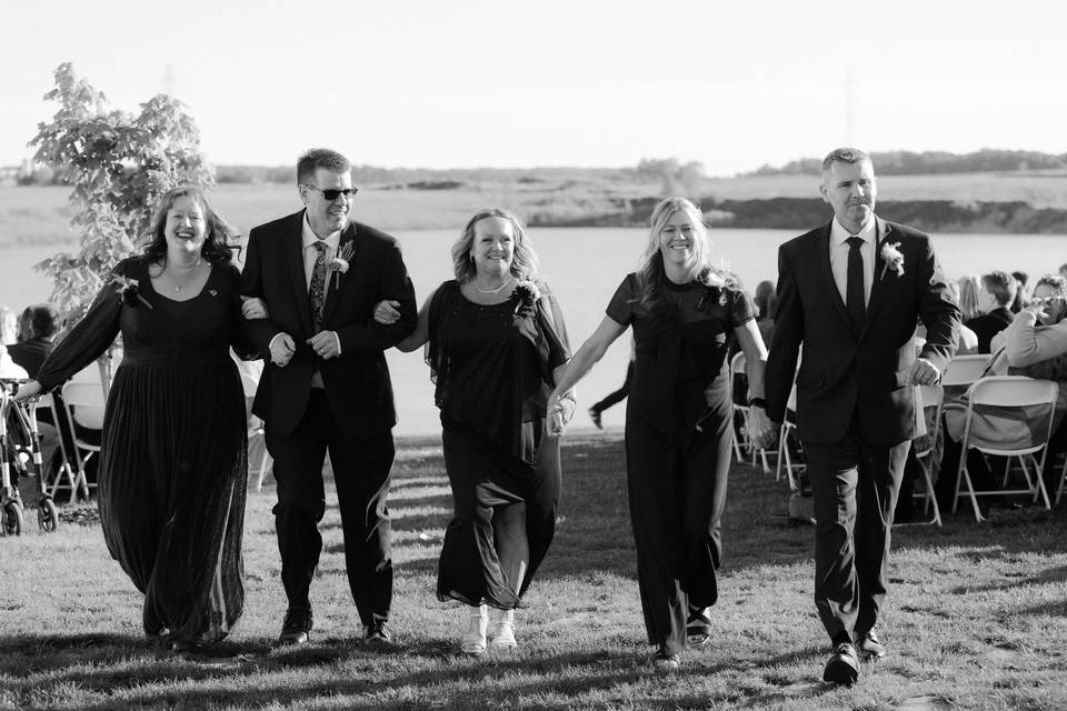 Parents of the bride and groom