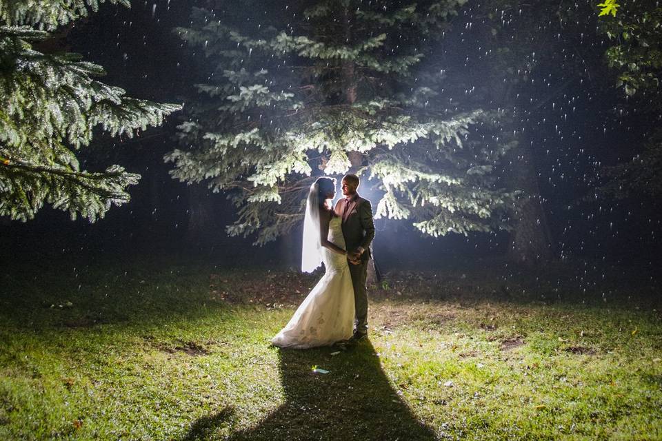 Wedding in the Golf course