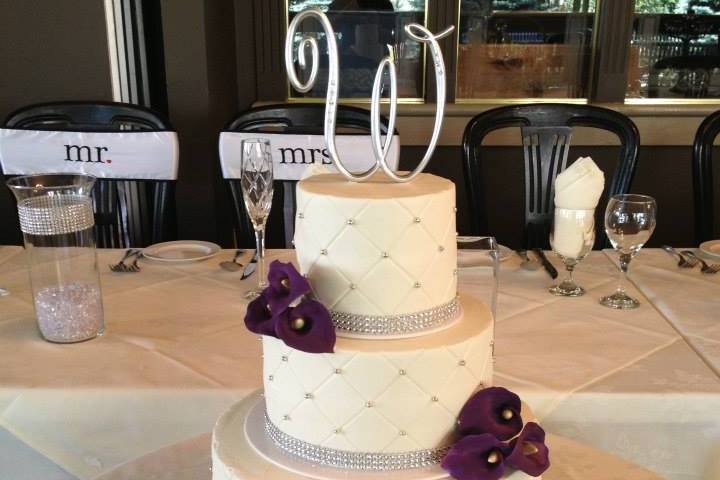 Whitby wedding cake