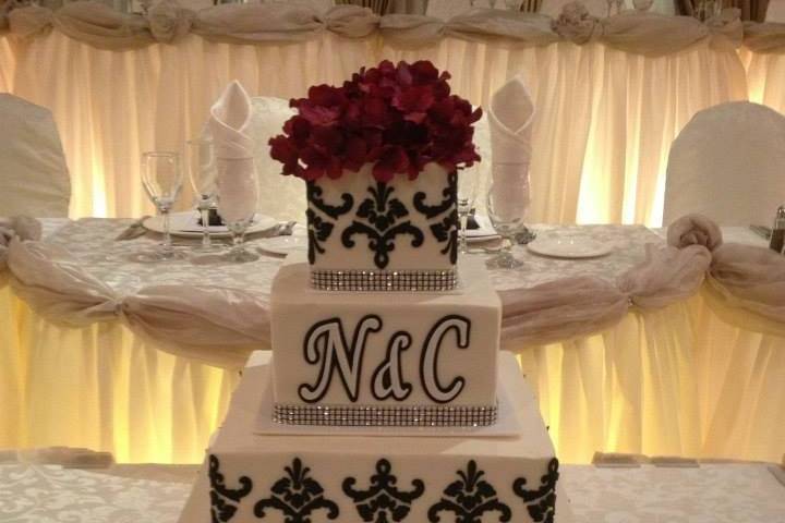 Toronto wedding cake