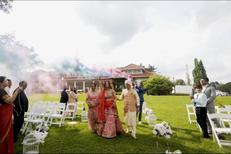 A stunning Hindu wedding