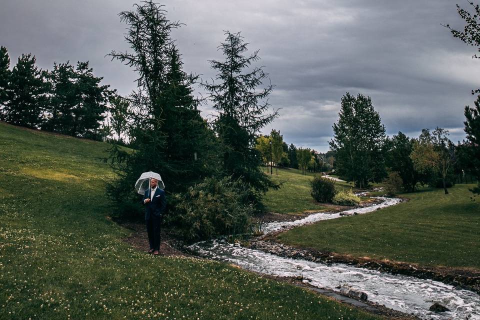 Edmonton Backyard Wedding