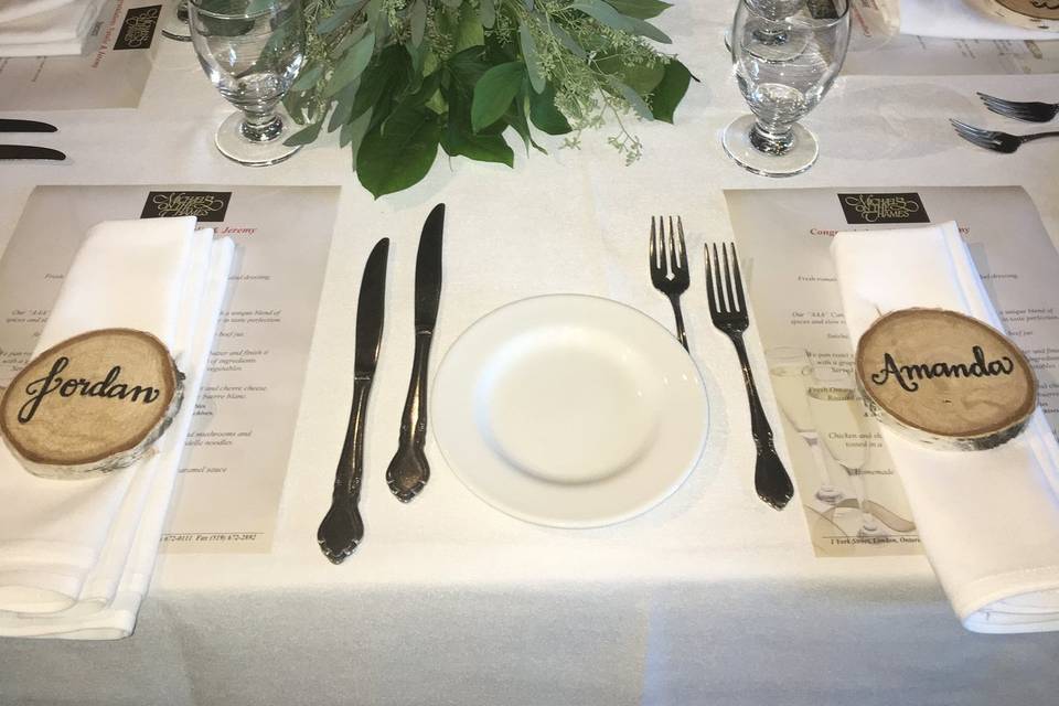 Wedding Tables