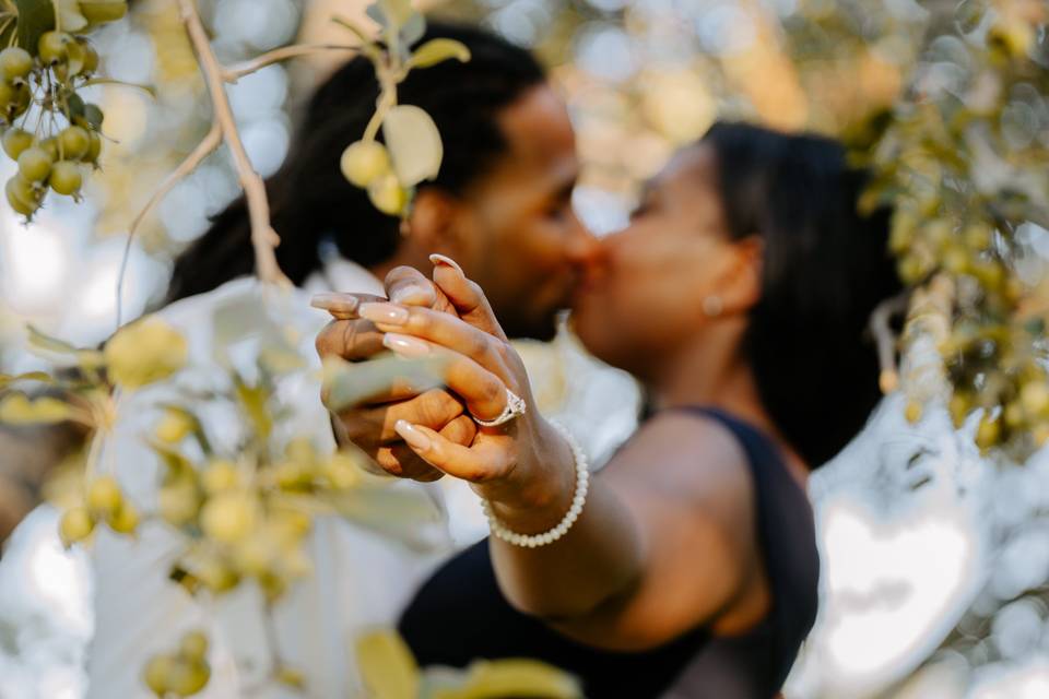 Pre-wedding portrait