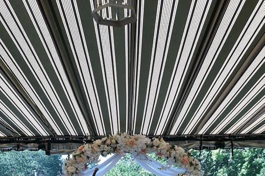 Ceremony on the terrace
