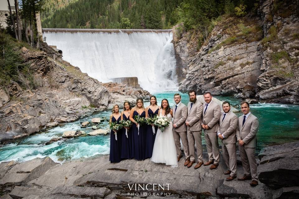 Bullriver Wedding Party