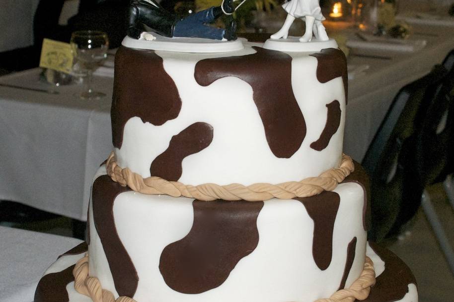 3-tier Cowhide design