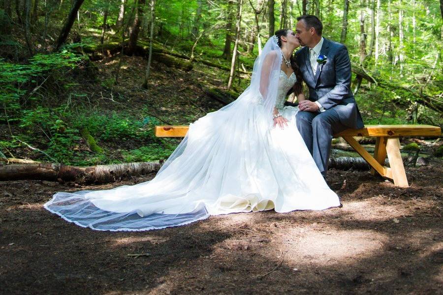 Couple in forest