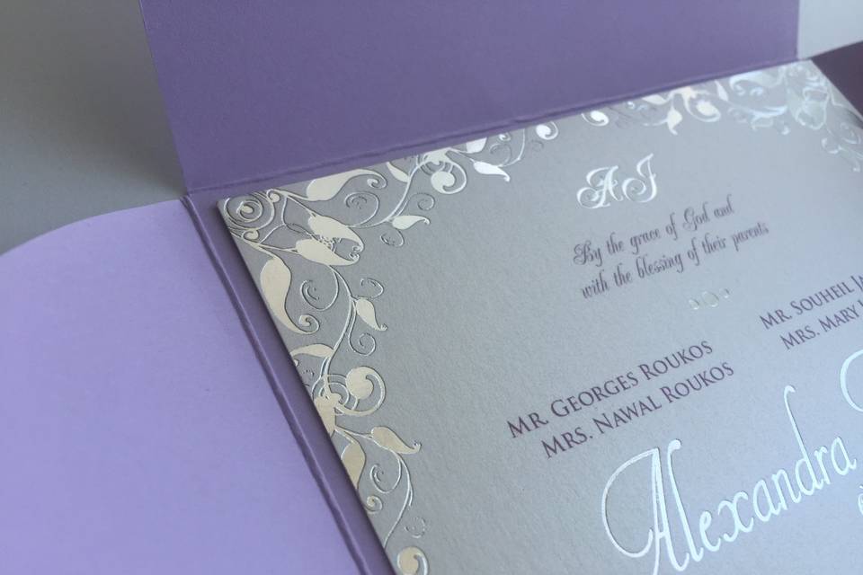 Wedding invitation