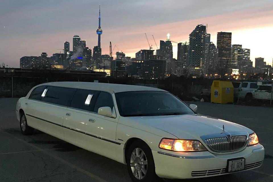 Classic stretch limo